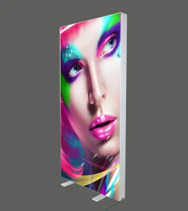 Indoor PVC Light Box Dust Resistant Aluminum Frame LED Lightbox for Street Billboard Promotion