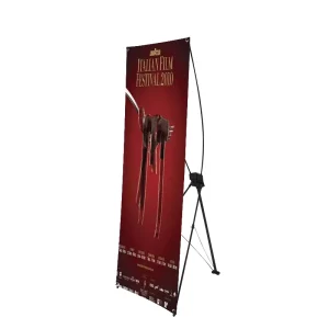 Indoor and Outdoor Windproof Convenient X Display Rack