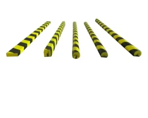 Industrial Grade Anti Collision Strip Self Adhesive PU Rubber for Safety Warning