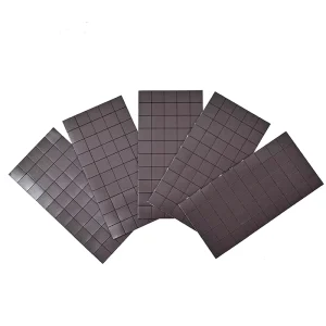 Industrial Magnetic Sheets Custom Size Shape Flexible Rubber PVC Die Cut Self-Adhesive Permanent Multi-Purpose Magnets