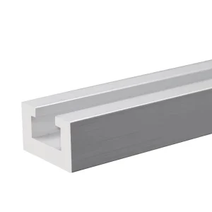 Industry U Channel Shaped Aluminum Frame Custom Extrusion Aluminium Profiles