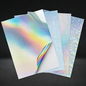 Inkjet Printable A4 Self-Adhesive Waterproof Photo Vinyl Sticker Glossy Matte Clear PP Film Sheet for Supermarket Promotions