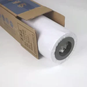Inkjet Printable Self Adhesive PVC Vinyl Roll Pigment Ink Compatible Waterproof Poster Material for Outdoor Advertising