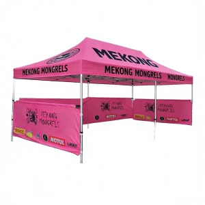 Instant Setup Custom Print Canopy Tent Exposure Advertising Promotional PopUp Outdoor Event Tent Festival Market Stall Branding