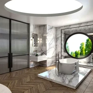 Interior Decor Modern PVC Stretch Ceiling Film LED Stretch Ceiling for Bathroom Restroom