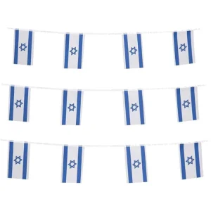 Israel Flag Israeli Small String Mini Flag Country National Pennant Banner