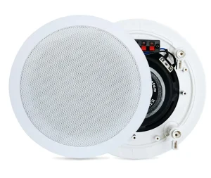 JBHKJ Ceiling Speaker 702 6″ 20-40W Public Address Speaker Pure Copper Transformer 98dB High Sensitivity Home Theatre