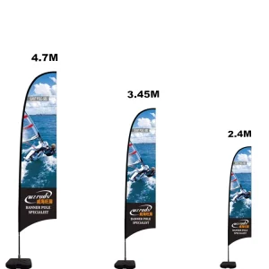 Japan Nobori Strong Carbon 4.7m Flag Pole Full Set Accessory Fiberglass Banner Light Weight Pole S Banner for Advertising