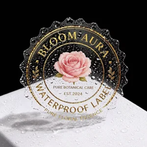 Jinyu Manufacturer Premium Custom Sticker Decal Waterproof Label for Product Packaging