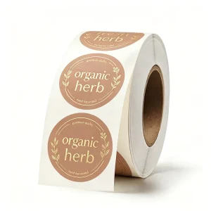 Jinyu Manufacturer Premium Custom Sticker Decal Waterproof Lable for Gift Box Packaging