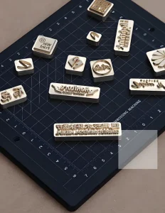 Keychain Letter Mold with Holes Clay Letter Molds Concrete Letters Molds