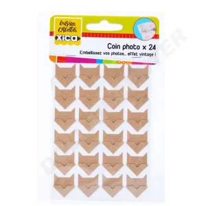 Kraft Paper Photo Corner Sticker for Scrapbooking DIY
