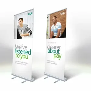 L Shape Foldable Digital Printing Roll up Banner for Advertising