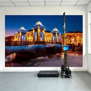 LC Dx7 Tube & Card Printer for UV Inkjet 2 in 1 Wall Floor School Restaurant Decor Portable
