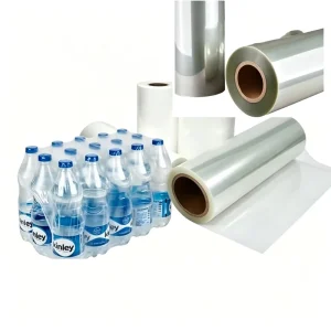 LDPE Packaging Film for Mineral Water Holographic Shrink Film Water Packaging PE Shrink Film Food Packaging Film