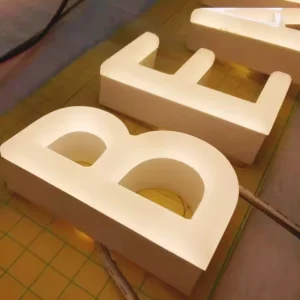 LED Advertising Signs Outdoor Indoor Illuminated Letters with Custom Design