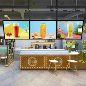 LED Aluminum Profile Brightness Hanging Fast Food Menu Light Box Poster Display Backlit Magnetic LED Light Box for Advertising