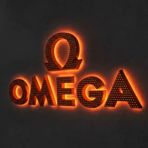 LED Backlit Perforated Letters with Multi Color Options Wall Mount Installation Transformer Powered AC 220V
