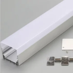 LED Channel Light Box Aluminum Alloy 6063 6061 Profile LED Strip Light Anodizing 0.4-20mm Thickness Bending Cutting