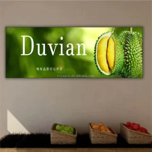 LED Diode Fabric Light Box Can Be Used for Coffee Shop Signs Restaurants Hotels Shopping Malls and Background Walls