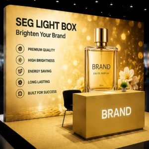 LED Fabric Light Box for Corporate Event Promotion