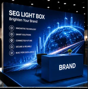 LED Fabric Light Box for Visual Merchandising Display