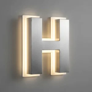 LED Illuminated 3D Office Sign Channel Letters Waterproof IP65 Customizable for Advertising Decoration Car Shops Bars