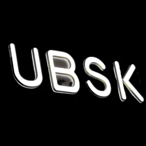 LED Letter Advertising Illuminated Outdoor Light 3D Electronic Sign