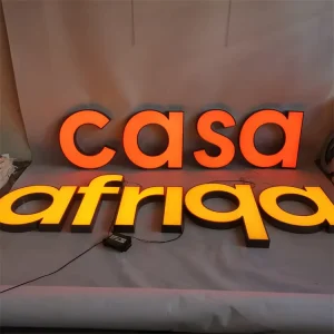LED Letter Sign Shop Storefront Signs Signage Outdoor Acrylic Sign