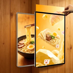 LED Light Box Lightbox Frame Advertising Light Boxes Sign LED Menu Board Aluminum Profile Backlit Poster Display Holder