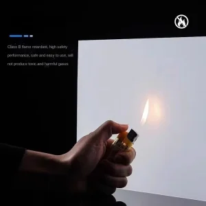 LED Light Panel PC Anti Glare Ceiling Lampshade Light Shield Soft Light Diffuser Translucent Paper Lamp Film Custom Size