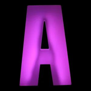 LED Lighted Acrylic Letter Sign Customized Big 3D Plastic Acrylic Letters Indoor Lighting Desk Lamp and Night Light