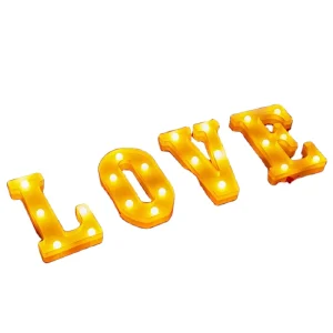 LED Marquee Letter Lights DIY Alphabet Sign Light Wedding Birthday Party Decor