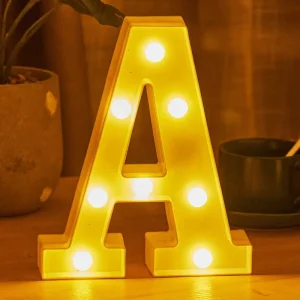 LED Marquee Letter Lights Sign Light up Alphabet Letter for Home Party Wedding Valentine’s Day Decoration