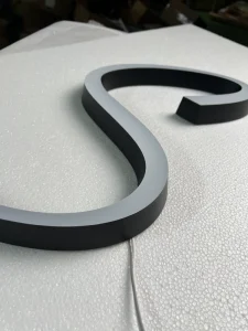 LED Mini Letter Mini 3D LED Signage Letters Mini LED Acrylic Front Lit Letters