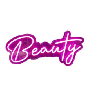 LED Neon Light Beauty Sign Custom Letters Alphabet Number Remote Control PVC Office House Door Holiday Halloween Party Decor