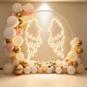 LED Neon Light Wing Custom Neon Sign 3D Acrylic LED Logo Custom Neon Sign for Wall Bar Shop