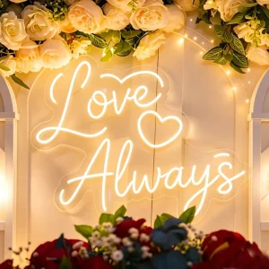 LED Neon Sign Custom Name Gift Wall Art Illuminated Sign Room Decor Studio Background Lighting