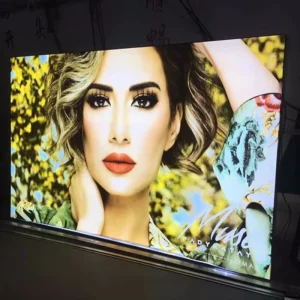 LED Professional Waterproof Frameless Backlit Aluminium Profile Fabric Advertising Light Box