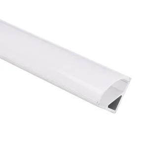 LED Profile Ceiling Aluminium Corner Mounted 90 Degree Corner LED Aluminum Profile with PC Cover