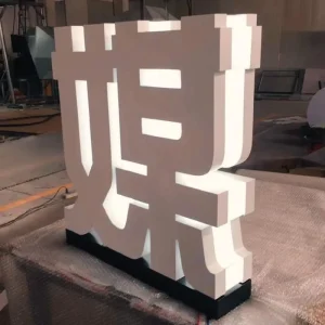 LED Sign with Illuminated Letters for Advertising and Decoration IP65 Waterproof Multi Colors Displaying Shop or Company Logo