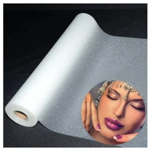LF 003 High Gloss Flexible PVC Lamination Film Roll 0.2mm Thick Self Adhesive UV Water Resistant Wrap for Photo Decor