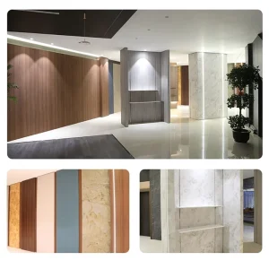 Laminated PVC Foam Board Eco-Friendly Moisture-Proof Waterproof Easily Assembled Contemporary Decoration Boar