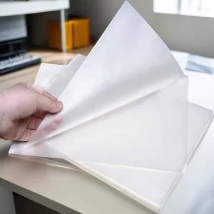 Laminating Pouch Film High Glossy 125mic EVA Lamination Film A4 PET Laminating Film 250mic