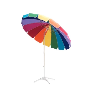 Large 10ft Advertising Custom Logo for Print Aluminum Wood Shaft Outdoor Garden Parasol Patio Umbrella With Base