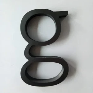 Large 3D Letter Nonluminous Alphabet Letter Painted PVC Letters
