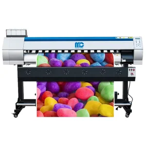 Large Format 1.6 1.8 Meter Inkjet Printer Print Head Canvas Wallpaper Sticker Fabrics Vinyl Tarpaulin Eco Inkjet DX5 Printer