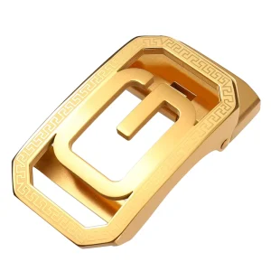 Large G Letter Buckle Head Stainless Steel Belt Head Men’s Automatic Buckle Steel Buckle LY36 61320