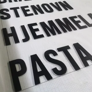 Large Outdoor PVC Painting Foam Letter Sign 3D Dimensional Indoor For Office Wedding Bar Advertising Giant Building Wall Carving