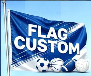 Large Silk Screen Printed Banner 3x5ft 3×5 3 X 5 Double Side Advertising Flag with Logo Digital Printing Custom Flag